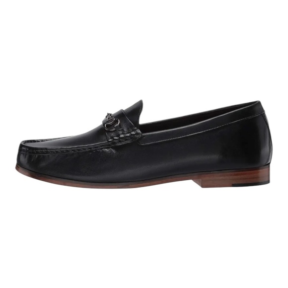 Anthony Veer Filmore Bit Loafer in black leather main image 9